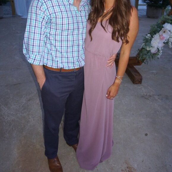 Show me your MUMU kendall Maxi Dress Antique Rose - Picture 10 of 14